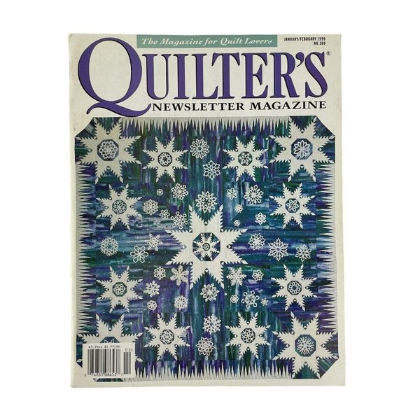 Quilter's Newsletter Magazine Vintage 1999 Lot of 4 - Picture 2 of 5